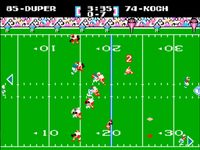 une photo d'Ã©cran de Tecmo Super Bowl sur Nintendo Nes